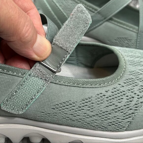Propet NWOB Green TravelActive Breathable Mesh Mary Jane Walking Shoe Size 8.5 - Picture 8 of 12